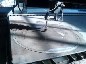Titanium Sheet Water Cutter