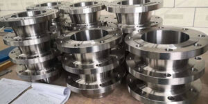 Stacks of Recent Titanium Flanges by Standard Titanium Co.